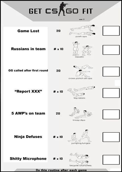 GambleCSGOcom's tweet image. Global Fitness 😎 #CSGO