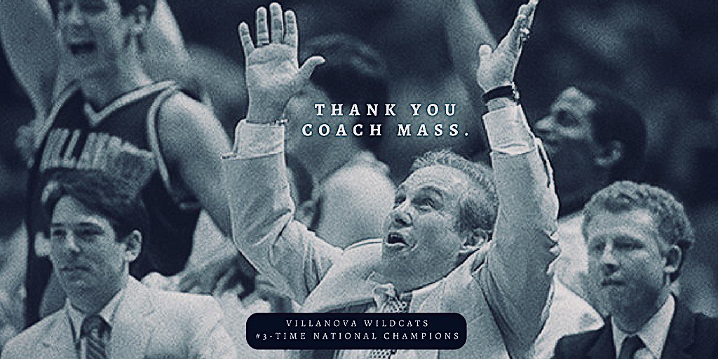 Thank you <a href="/truTV/">truTV</a> &amp; <a href="/CBSSports/">CBS Sports</a> for a front row seat to see #Villanova win the #NationalChampionship. Have fun #NovaNation. We know the man who paved the way is smiling with pride right now.