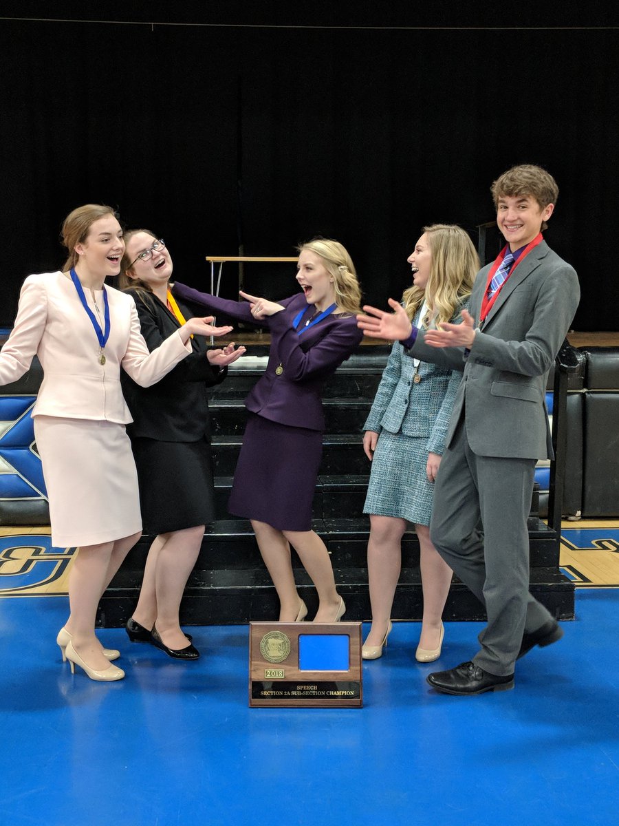MrsKPWalker's tweet photo. They. Are. Just. Okay. #SENIORS #captains2018 #fmtspeech #fmtcards https://t.co/0R5XuCTHUm