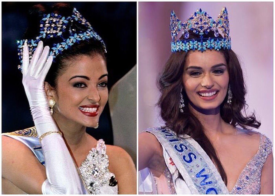 WoBePa's tweet photo. Goddess Misses World from India 🇮🇳 #missworld1994 
#missworld2017 - @ManushiChhillar 
#missworld #missmundo #bwap #theasianpageantry #india #teamasia #teamindia #missworldindia #missworldindia1994 #missworldindia2017 #feminamissindia #feminamissindia2017 https://t.co/xFTFk7WNgN