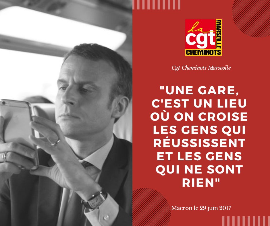 Les riens sont très mobilisés ! #SNCF #greve