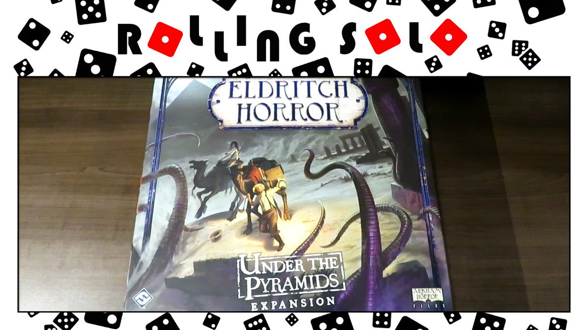 TryRollingSolo's tweet photo. Join me as we head Under the Pyramids in this unboxing for Eldritch Horror the board game!
#EldritchHorror #UnderThePyramids #BoardGames #BoardGame #SoloBoardGame @FFGames
https://t.co/kX5qERvSRe https://t.co/fJsxHrY0wP