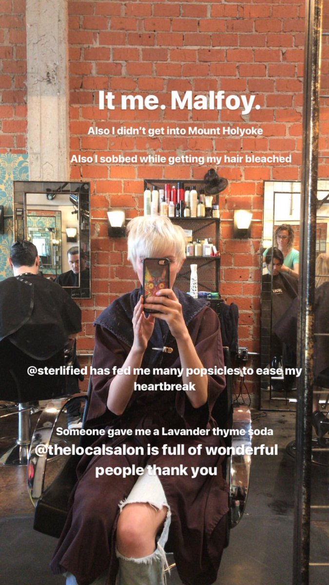 TheLocalSalon's tweet photo. This is what it’s all about. Client comes in and life happens. Client leaves feeling loved and cared for. We are happy. https://t.co/Elmdx0EOvJ