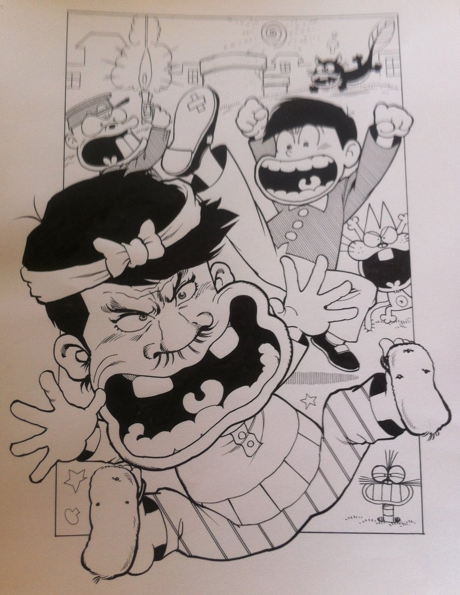 木村知夫 漫画家 En Twitter 昨年 おそ松 さん アニメブームの中 知人から頼まれ遊びで描いた おそ松 くん とバカボンパパw フジオプロ時代 おそ松くんも お手伝いさせていただきました 祝 天才バカボン深夜アニメ復活 By木村知夫 木村知夫 漫画家 En Twitter 昨年 おそ松 さん アニメブームの中 知人から頼まれ遊びで描いた おそ松 くん とバカボンパパw フジオプロ時代 おそ松くんも お手伝いさせていただきました 祝 天才バカボン深夜アニメ復活 By木村知夫