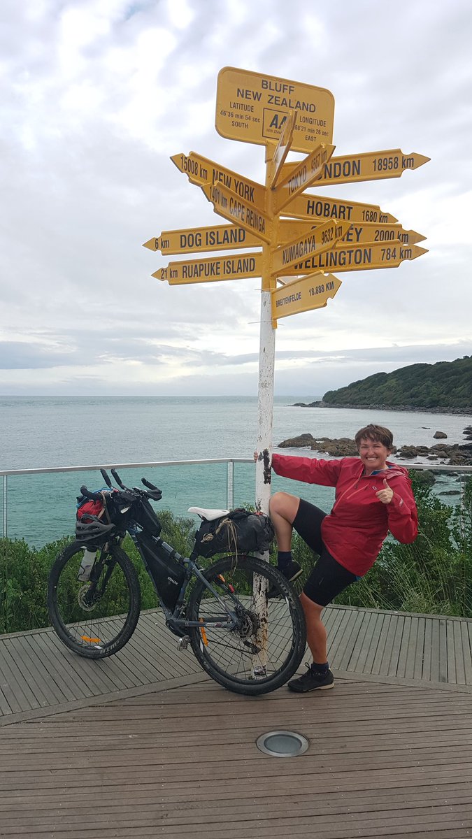 CaptainKettles's tweet image. Made it - Cape Reinga to Bluff! Exploring Aotearoa on an amazing route combining beach, bush tracks, cycle trails, dirt, gravel &amp;amp; sealed roads. An epic experience made richer by the wonderful people I shared it with &amp;amp; met on the way. 🚲#touraotearoa