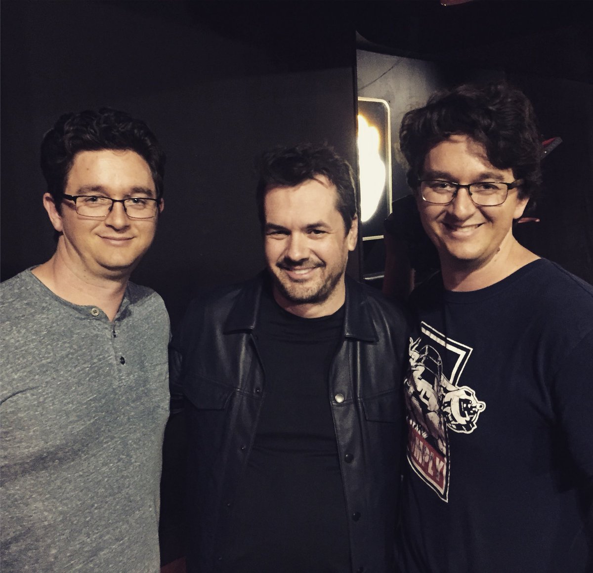 ghostlight's tweet photo. Filmed the hilarious @jimjefferies appearing on @ALNpodcast w @adamraycomedy and @funnybrad live at @TheComedyStore! https://t.co/US46CaFsaX