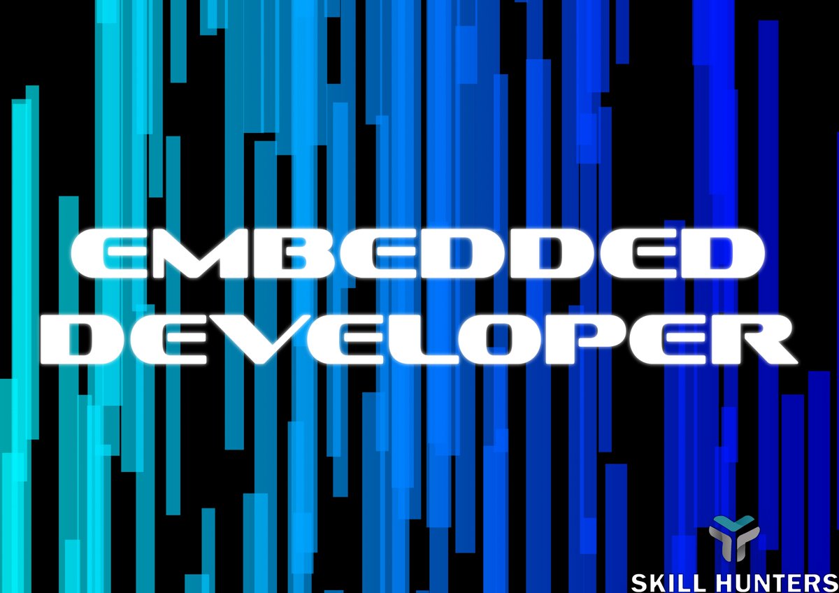 SkillHunters_'s tweet image. Embedded Software Developer •Midrand •R60 000.00 p/m •C •C++ •Atmal •Arm •Linux. Mail Cherine on itrecruit3@skillhunters.co.za
#EmbeddedDeveloper #Developer #EbeddedSoftware #SoftwareDeveloper #C #CPlusPlus #Atmal #Arm #Linux #InformationTechnology #Midrand #SkillHunters