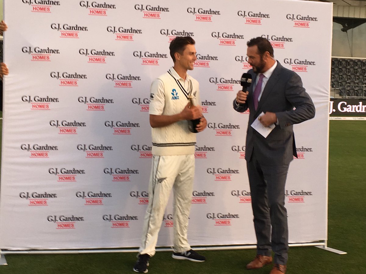 Man of the series - Trent Boult! #nzveng