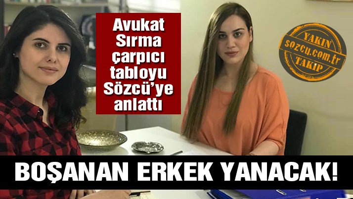 ÖZEL HABER
Boşanmalarda göz ardı edilen ‘erkek’ mağduriyetine Sözcü mercek tuttu. Boşanma davalarında uzman olan avukat Özgecan Sırma, konuyla ilgili olarak çarpıcı tespitte bulundu.
sozcu.com.tr/2018/gundem/bo…