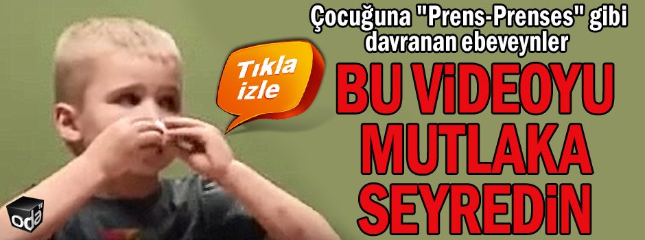 Çocuğuna "Prens-Prenses" gibi davranan ebeveynler bu videoyu mutlaka seyredin
odatv.com/bu-videoyu-mut…