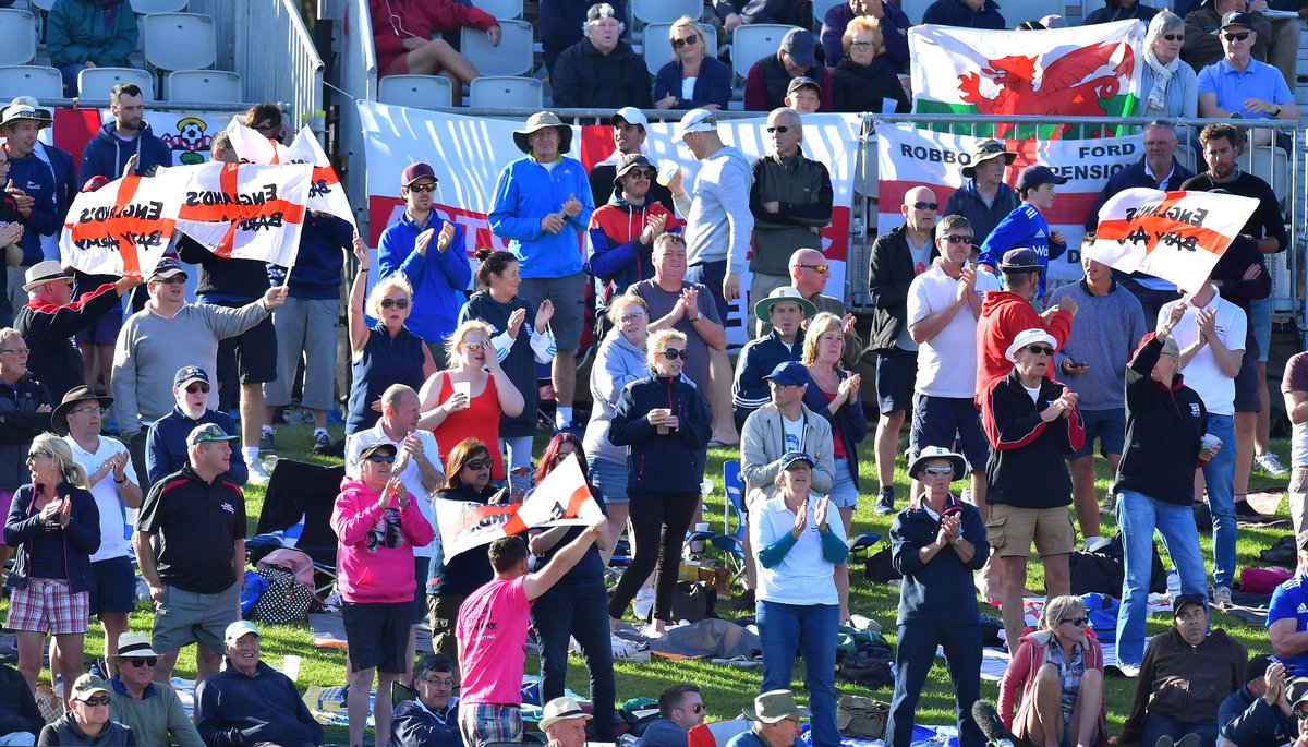 Barmy Army lights up the stands during England's international matches. (Credits: Twitter)