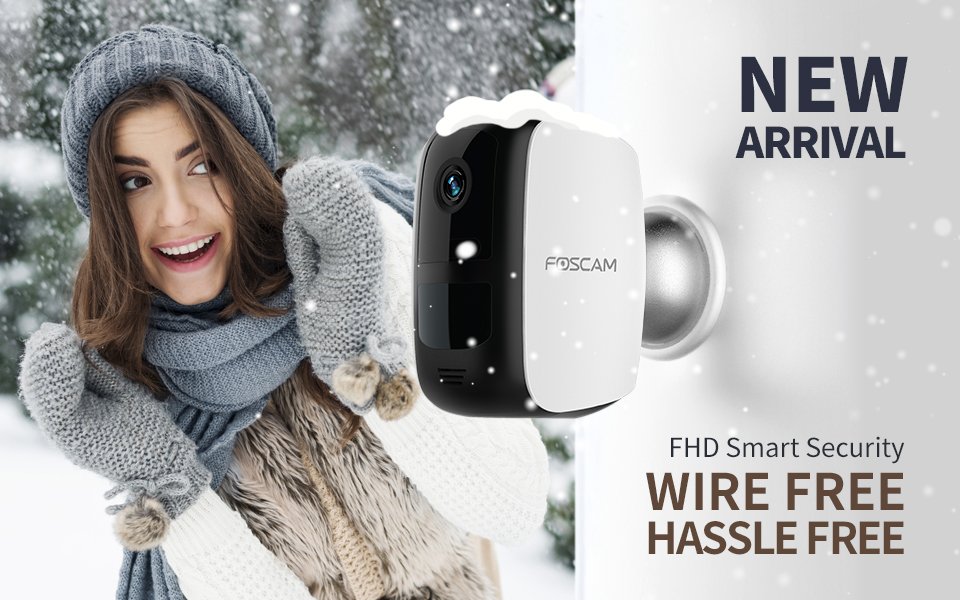 Foscam_Global's tweet image. The newest member of Foscam family is coming. 1080P Wire-free Battery Security Camera System new arrival #Foscam E1# Learn more about it on foscam.com