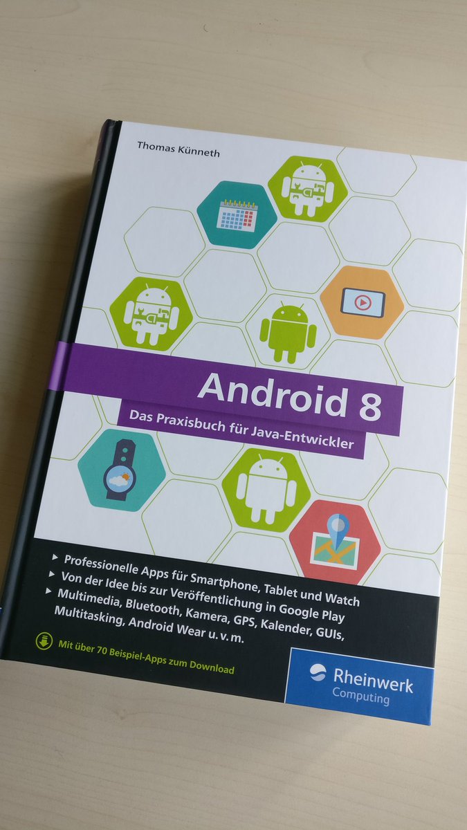 Dragon16111's tweet image. Thanks @tkuenneth for the signed edition of your new Android 8 book. Looking forward to read it 😊 #android8
