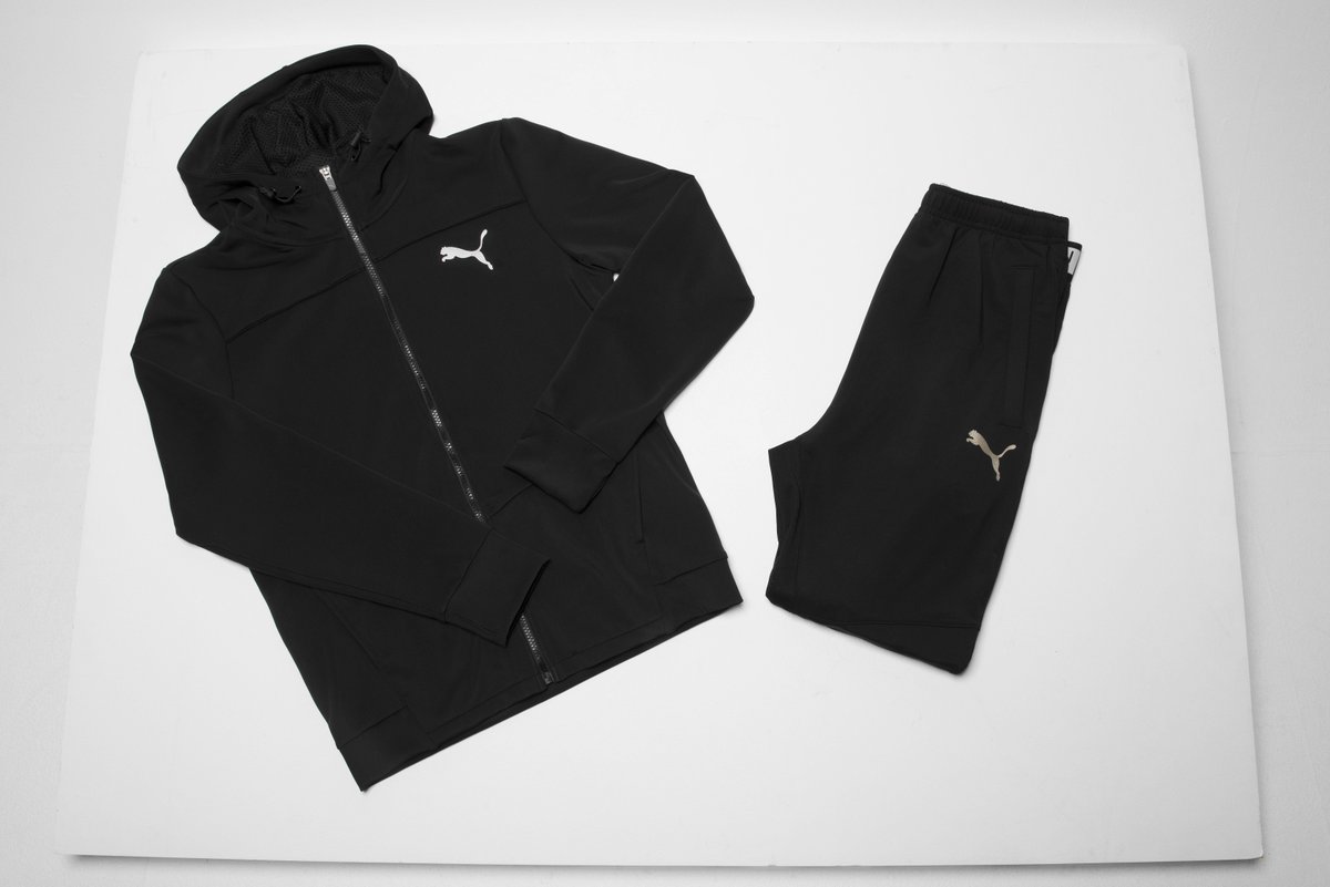 black puma hoodie sports direct