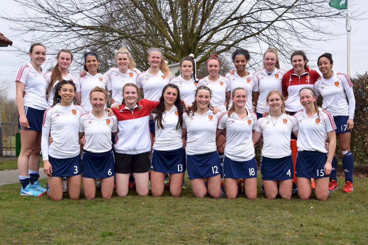 Ninaapoola's tweet photo. Amazing time out in Holland for a test series vs the Dutch🏴🇳🇱 great to get 2 goals as well🏑🏑 @SportTrent @OfficialBeeHC @gryphonhockeyEU https://t.co/HOJOR9aG2p