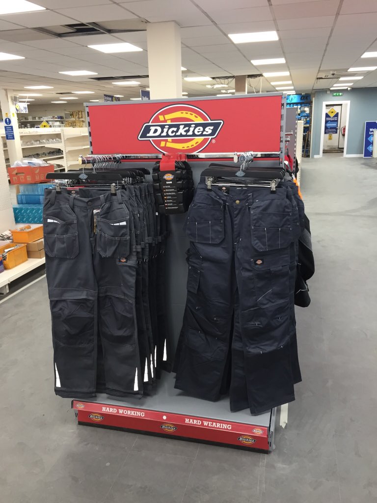 Get down to @bpslifestyles Leamington Spa to get all your Dickies Workwear and footwear from our display today. #Dickies #workwear #footwear <a href="/KevinDickies/">Kevin Hughes</a> <a href="/Chris_Dickies/">crisdie lawian</a> <a href="/NationalMerch/">NMBS</a>