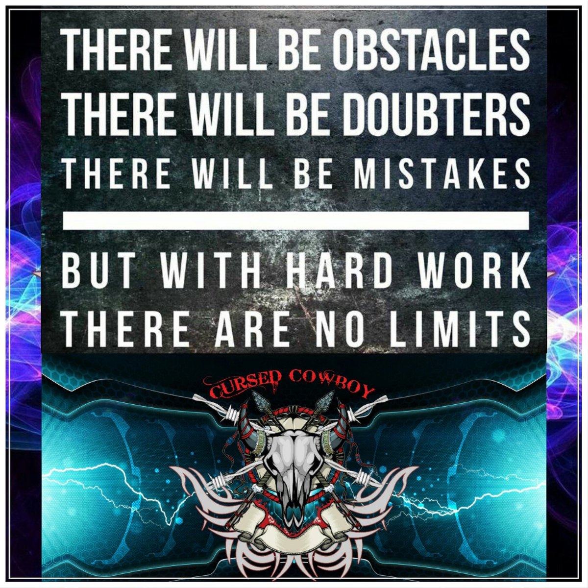 CursedCowboy's tweet photo. Work Hard, Believe In It, Never Give Up On Your Dreams! #CursedCowboy
.
#Entrepreneur #Entrepreneurship #branding #Brands #Motivation #mindset #goals #businessowner #entreprenuers #marketing #startup #entreprise #entreprenear #motivational #motivationalquotes https://t.co/3wNeFRp5JN