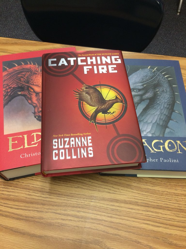 MrD_LC's tweet photo. Classroom library philosophy of the week: always keep full series in stock. Kids never check out book #3 if 1, 2, and 4 aren’t also there. https://t.co/6hFC02Gw1m