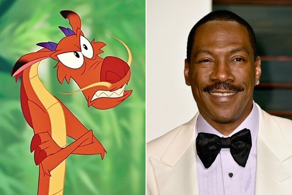 Happy birthday to comedic genius Eddie Murphy, the voice of Mushu in MULAN! 
