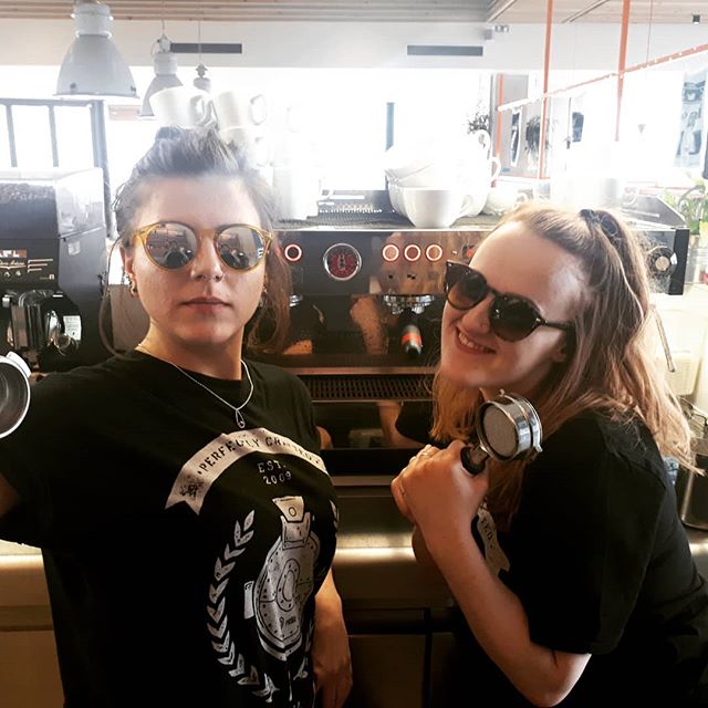 extractcoffee's tweet photo. Loving these snaps of the @BTPcafes crew rocking their Extract t-shirts! Check out our t-shirts here https://t.co/6KEH80t80q
#coffeebutbetter https://t.co/Vyc3WzsgSV