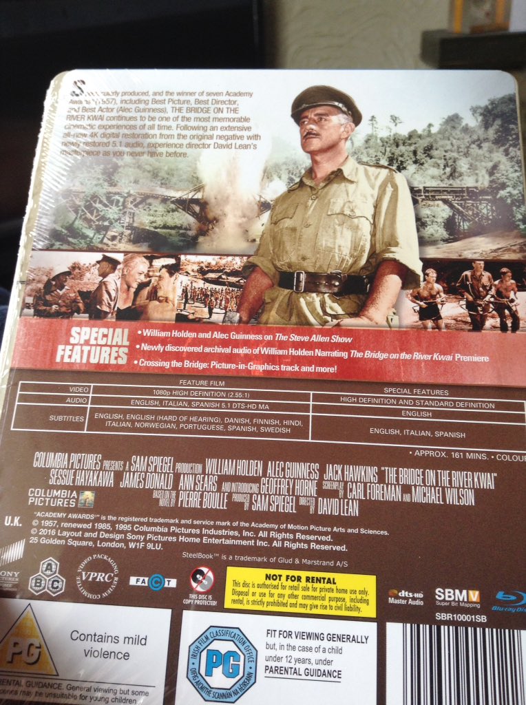 steelbookfinder's tweet photo. #thebridgeontheriverkwai #projectpopart @bluemoonmini @replicantpinky @BookMoodReviews @OneCrazedJoker @ShakeAndBakeJB @Blusnsteelz @crewzer34 @Steelbookwookie @NorthernNinja77 @SteelbookZombie @Nightbreed1984 @WAR3782 @Lootframe @Pablo_Tiley @pkavfc @ObiMikenobi #steelbook https://t.co/gDGYH3Ckbm