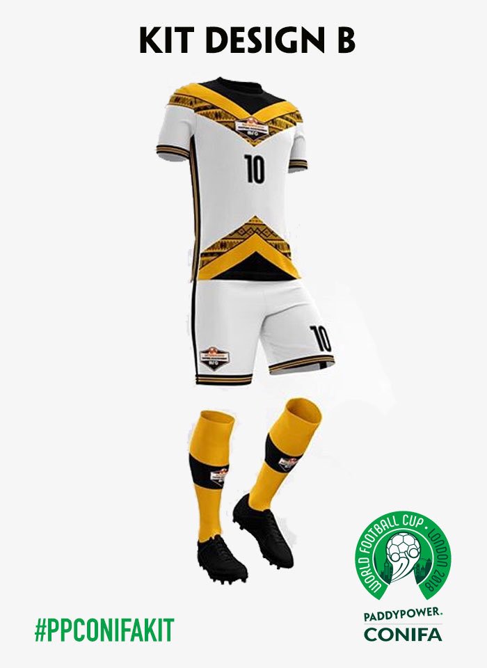 paddypower's tweet image. The final four kits have been selected by the judges. #PPConifaKit