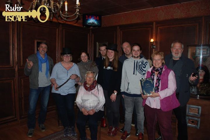Die Besucher der letzten Woche bei #ruhrescape #escape #escaperoom #liveescape #ruhrgebiet #essen