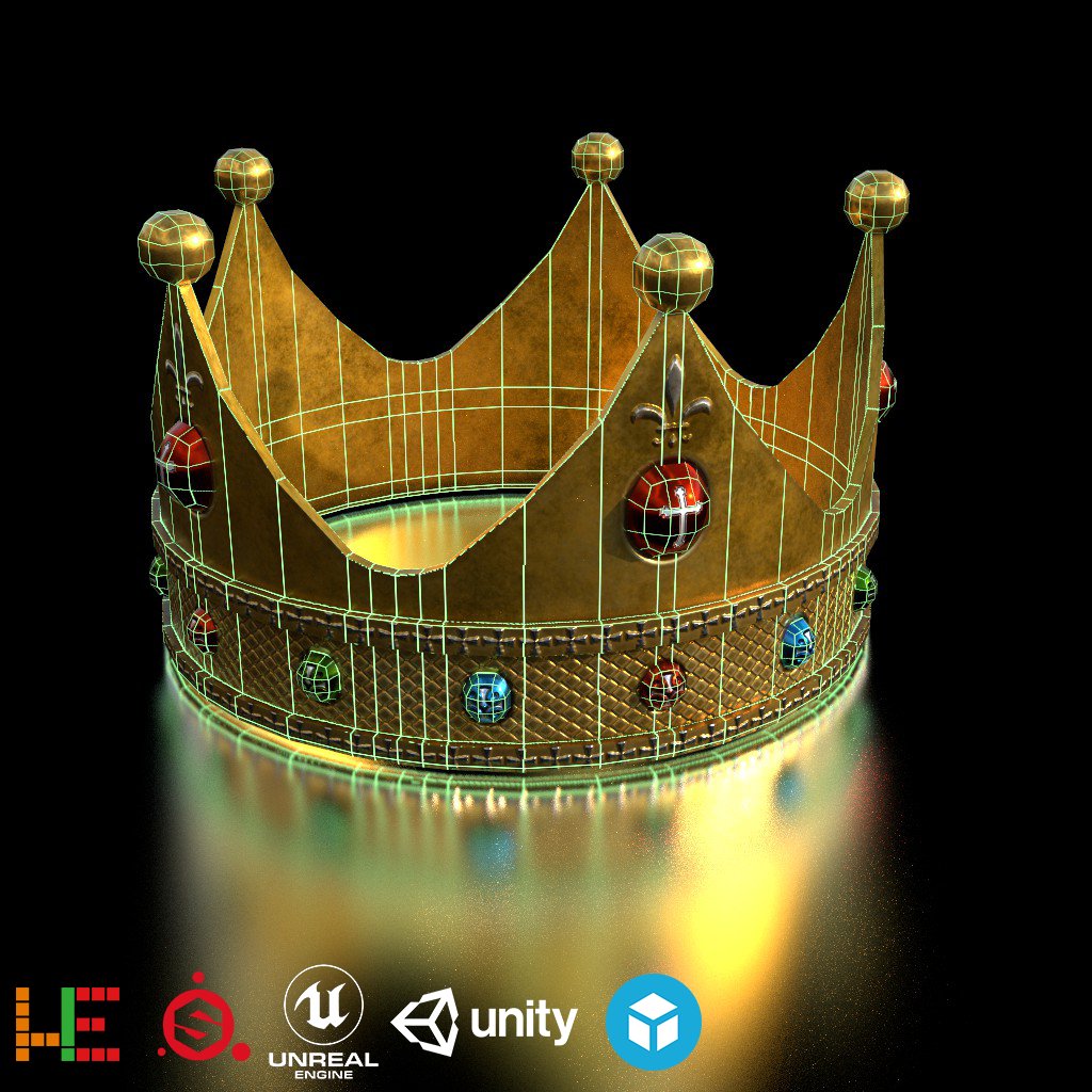 hardideaent's tweet photo. 2018/04/03 Crown_D180329
Sketchfab Link : https://t.co/HTai0l4yZ2
#3dmodeling #3DModel #sketchfab #store #3D #render #UE4 #Iray #PBR #2KTexture #gamedev #Assets #HIE #gameReady #lowpoly
#jewels #crystals #gem #crown https://t.co/HYAGxDAbwQ