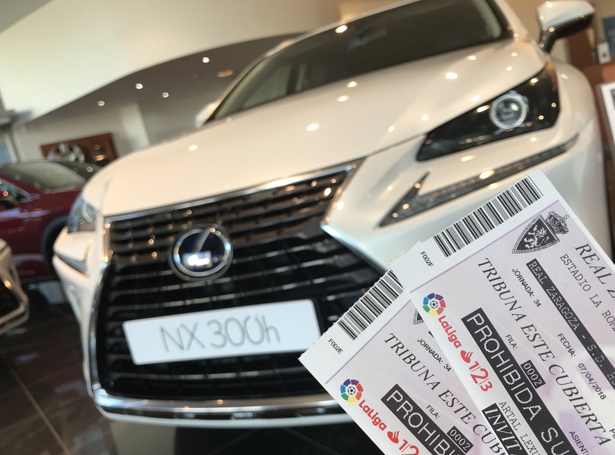 Lexus_Zaragoza's tweet photo. Tenemos dos entradas para ver el partidazo entre el @RealZaragoza vs @SDHuesca ¿Quieres ir a animar al equipo maño? RETWITTEA, FOLLOW y SUERTE!
El ganador tendrá que venir a @Lexus_Zaragoza el jueves día 5 de abril 👉🏻 C/ langa del castillo 8. https://t.co/oOPfdP8C1x