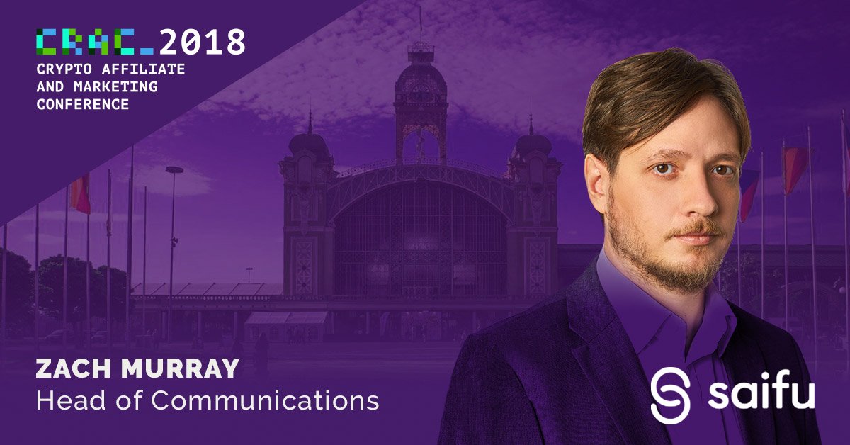 CRAFF2018's tweet photo. We proudly presents our speaker — Zach Murray, Head of Communications at https://t.co/aFIFfjjoB1.

If you want to hear from a strong and professionally skilled expert in the field of ICOs, don’t miss your chance, get your pass to CRAC: https://t.co/prp1OA1jfQ
 
#CRAC2018 #saifuai https://t.co/26ASdu9zbl