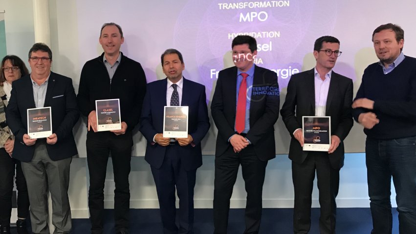 agence_api's tweet photo. [#FILAPI] #Ineatech, @Clasel5372, #MPO et #FranceEnergie, lauréats 2018 @Trophees_TI en #Mayenne. Retrouvez toutes leurs #innovations ici : https://t.co/aSuGJgPknM https://t.co/d9GM9O8gAv