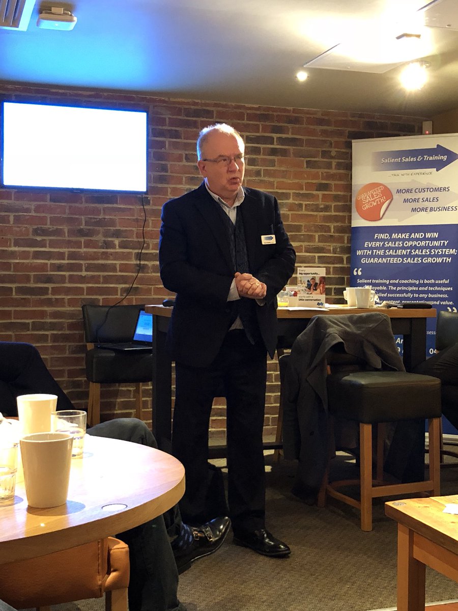 4NCirencester's tweet photo. A truly BRILLIANT 4sight from Andy Entwistle from Salient Sales Training today about his previous life as a physicist. @AndySalient @NkCreditConsult @glos_sphere @AlisonWiltshire @johnvdenley https://t.co/9UxP352e2e