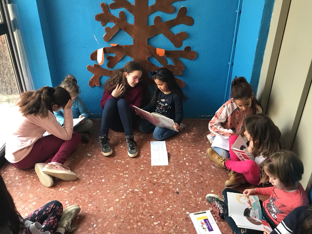 escolajoseppla's tweet image. Tornem a la feina. #padrinsdelectura #1rB #6èB