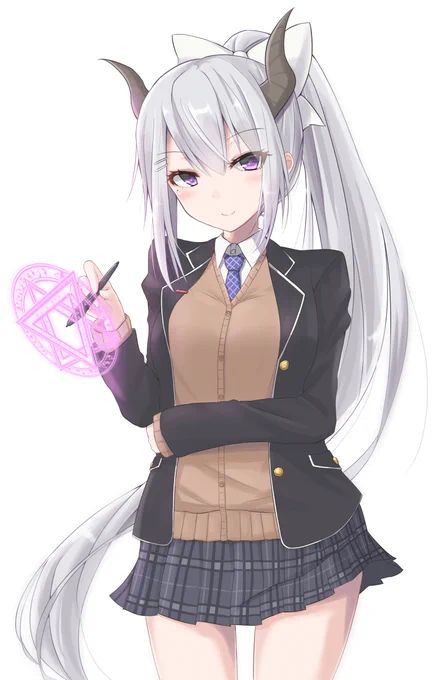 魔王見習いメルティメープルのペンから紡がれるのは、初手はマルの素敵な魔法
#でろあーと 