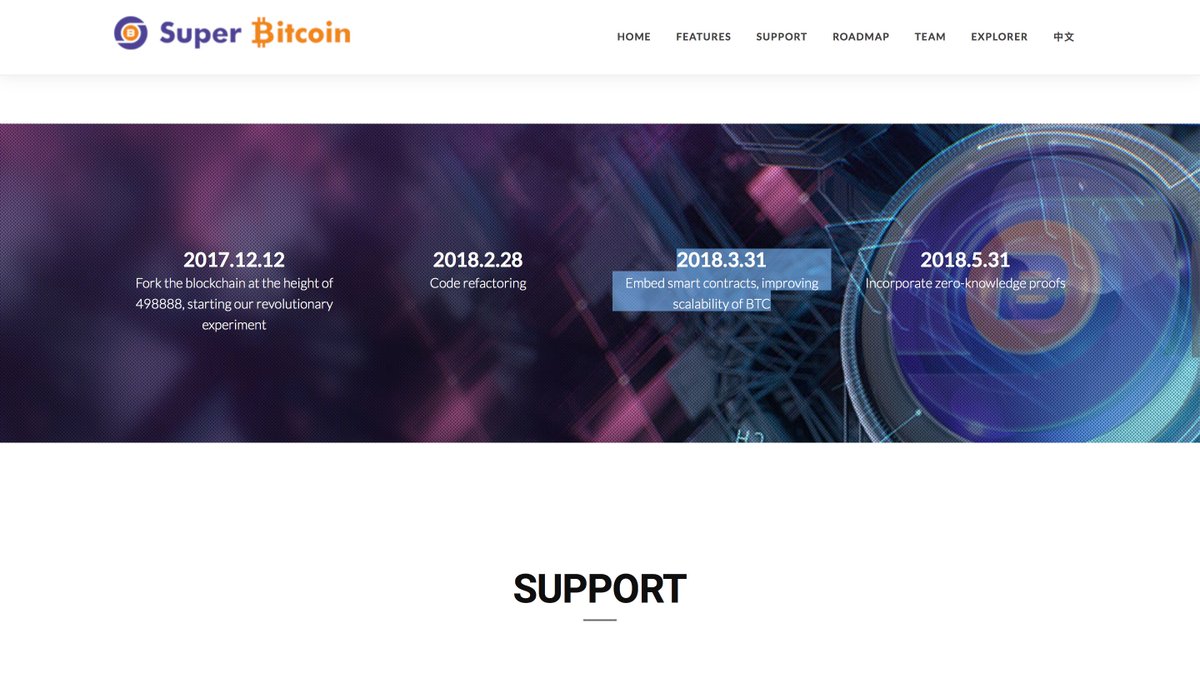 superbtcorg's tweet photo. Super Bitcoin has embed smart contracts to improve the scalability of BTC! 🍻 #superbtc #sbtc #bitcoin #btc #smartcontracts #scalability #roadmap https://t.co/lLsTLfHzYI