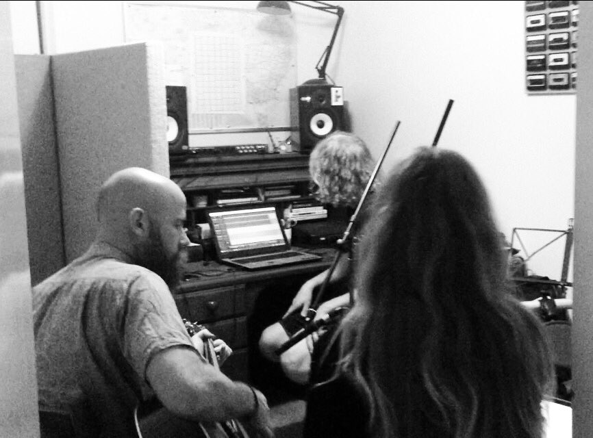 the_hollands's tweet photo. Studio time. Laying down tracks for the #Sammyhorner project. #thehollands #familyband #folkmusic https://t.co/b0nnsVbnnh