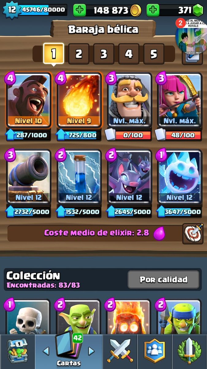 Mazo 5075 contra puro maxeado :')