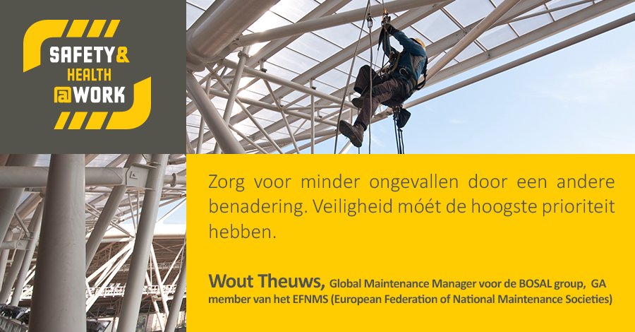 SHAWexpo's tweet photo. Minder ongevallen op de werkvloer, hoe zorg je daarvoor? @WoutTheuws deelt zijn lessons learned en best practices tijdens de Masterclass 'Het Nieuwe Veilig Werken' tijdens Safety&amp;Health@Work. Registreer je voor een gratis bezoek via https://t.co/n3XxAgSaci https://t.co/RZdzfRgCFR