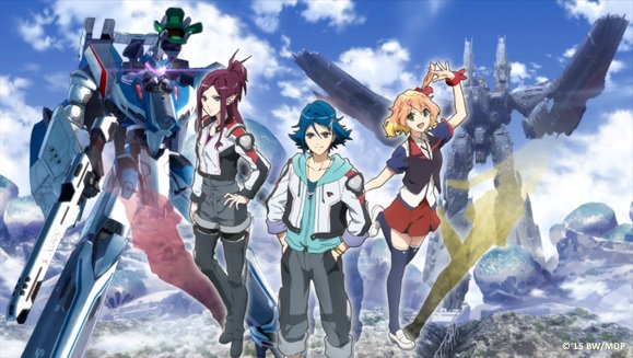 macrossD's tweet photo. 本日4/3は『マクロスF(フロンティア)』のテレビ初回放送から10年、『マクロスΔ（デルタ）』は2年になりました！今後もマクロスシリーズをよろしくお願いいたします！ #macross #マクロス https://t.co/TgFx42TpJn