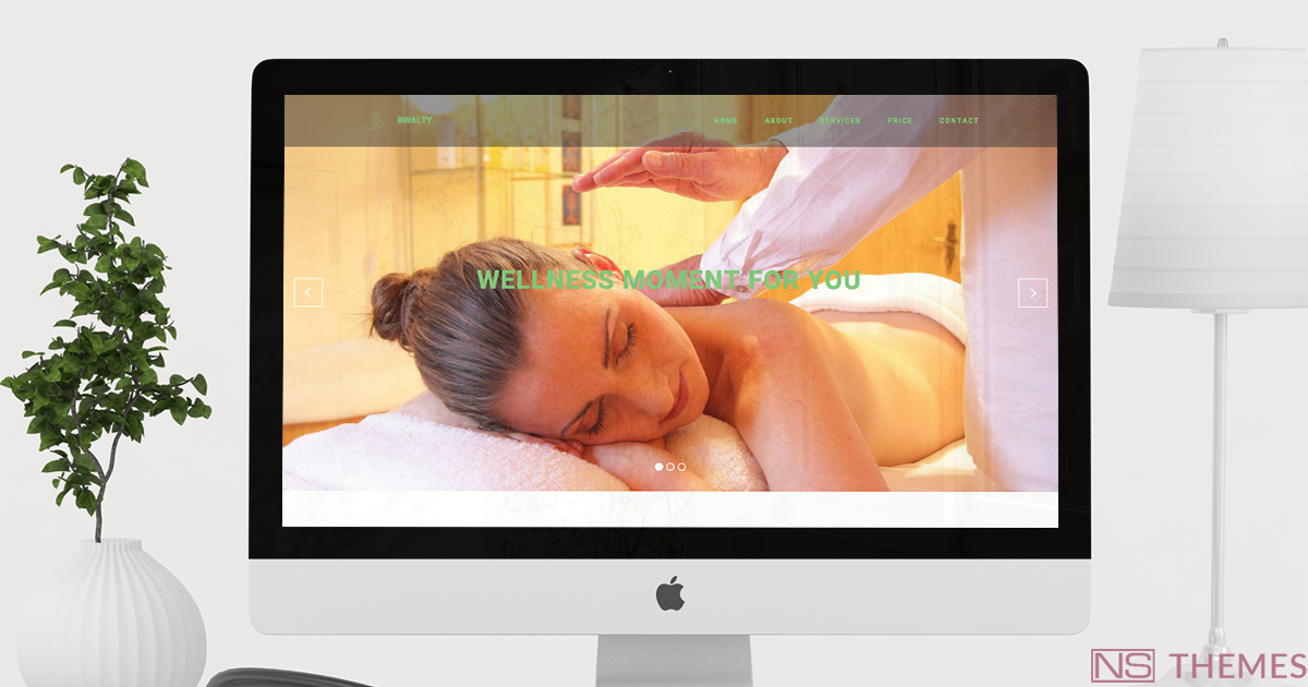 NsThemes's tweet photo. Bwalty is the theme for your services-based health and wellness business. This HTML theme is responsive, fully customizable and perfect for spa who want to show off their services. Try it and find out how easy it is to use. https://t.co/PKugUeCKk1 https://t.co/3T012MAx5S