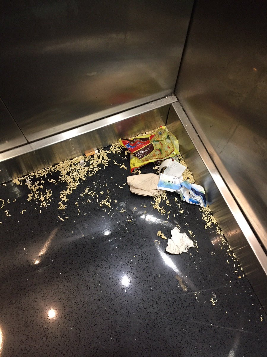 westy90's tweet photo. UPDATE: Nothing has changed. Found 4 homeless people in the building on Thursday and another two after Easter. Cigarette butts and rubbish everywhere @LSHtweets you need to do better https://t.co/gNnVQY6QT1