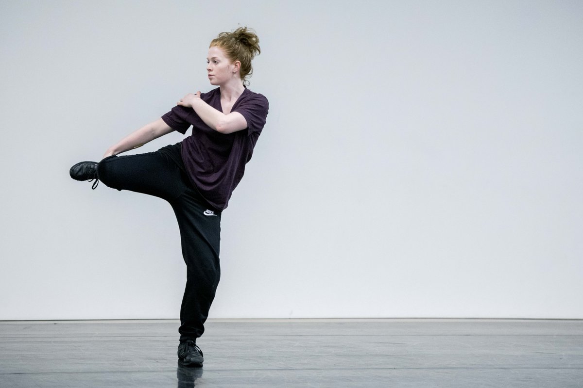 EastLondonDance's tweet photo. Emma Houston in rehearsals at Studio @WayneMcGregor developing The Purple Jigsaw as part of #IDENTITY. Photos by @CamGreenwell - Don't miss out on a chance to see her new work, 12-14 April 2018. Tickets are on sale now: https://t.co/U9QpTPmO0w #IamIdentity @ShoreditchTH https://t.co/iVMkG1aaTn