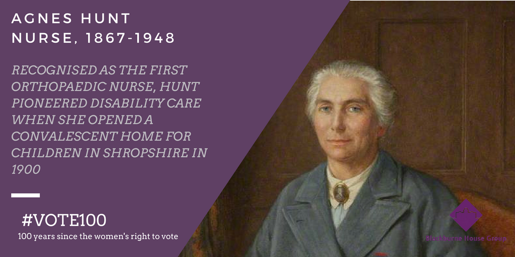BlackburneHouse's tweet image. Day Seventy-Nine - Agnes Hunt

#dayseventynine #vote100 #onewomeneveryday #AgnesHunt #BlackburneHouse #futureisfemale #amazingwomen