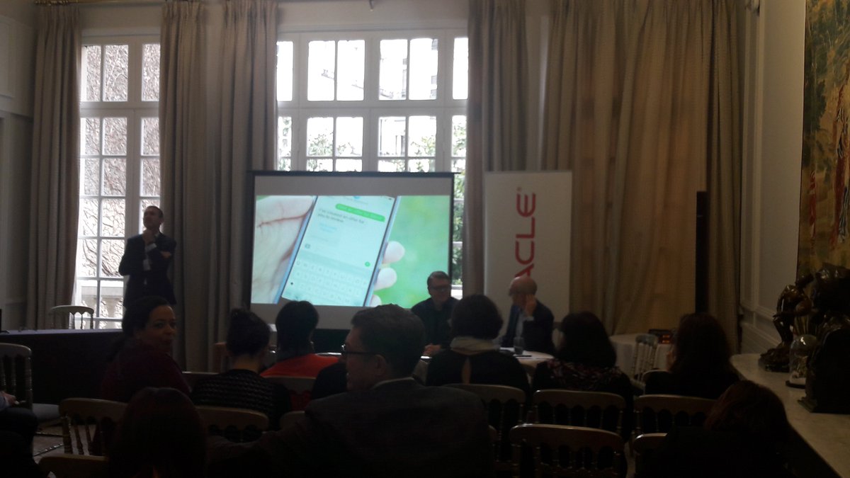 Christophe Eouzan @Orange et Dirk Philipp <a href="/ShowroompriveHR/">Showroomprivé HR</a> témoins de l'atelier <a href="/Oracle_France/">Oracle France</a>