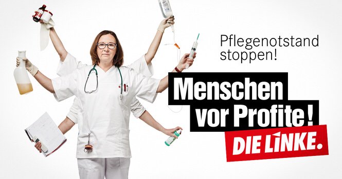 DieLinkeNRW's tweet photo. "Mehr als ein Markt" - @WPArnsberg zum drohenden Aufnahmestopp in #NRW-Pflegeheimen: "Unzureichende personelle Besetzung schafft Arbeitsdruck, der oft verhindert, was den Pflegeberuf wertvoll macht: menschliche Nähe, Trost und Zuspruch." #Pflegenotstand

https://t.co/lbT9N0WS4O https://t.co/14rgAnGCyI