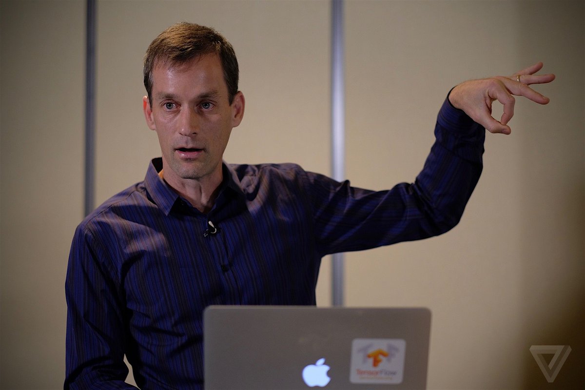 verge's tweet photo. Google veteran Jeff Dean takes over as company’s AI chief https://t.co/dj70xPrQ2z https://t.co/wx2G4bWZ96
