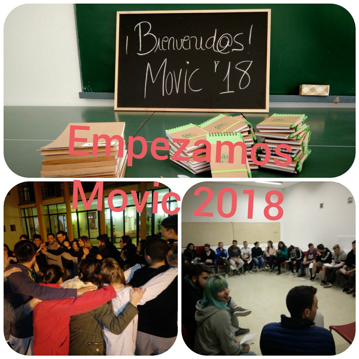 CIAJBCRISTO's tweet photo. #GanadorMOVIC2018# Día 1. Esto promete. Mañana de bienvenida, tarde de presentación de actividades y por noche dinámicas para romper el hielo. https://t.co/Rifffgqbi9