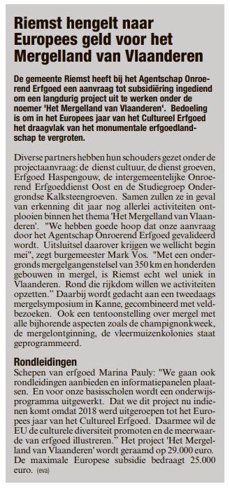 Met een ondergronds mergelgangenstelsel van 350 km en honderden gebouwen in mergel is Riemst echt wel uniek in Vlaanderen. #Riemst #MergellandvanVlaanderen #CultureelErfgoed #HBVL