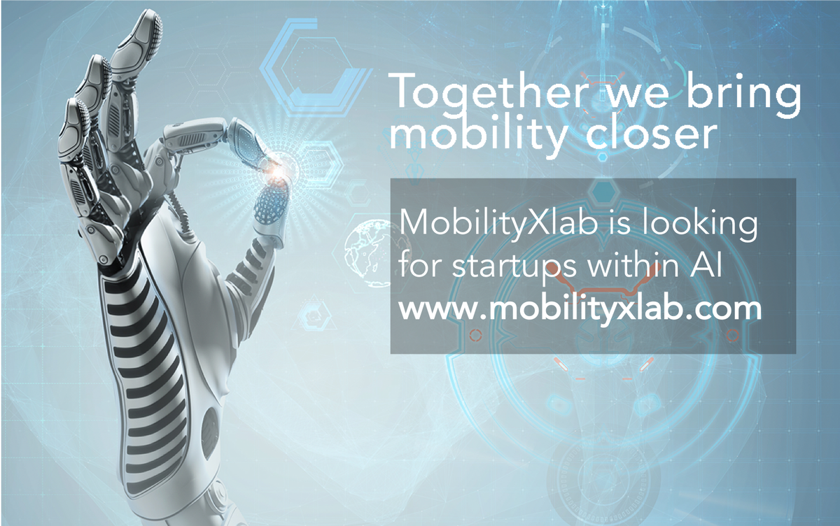 KatarinaBrud's tweet photo. #MobilityXlab is now looking for startups w/n #AI for the possibility of strategic partnership w #CEVT @ericsson, @Veoneer1,  @volvocars, @VolvoGroup &amp; @Zenuity 
Apply today! https://t.co/cT57Vv4nLk
#futuremobility #corporate #startup #collaboration #mobility https://t.co/k5kRQgrd3p