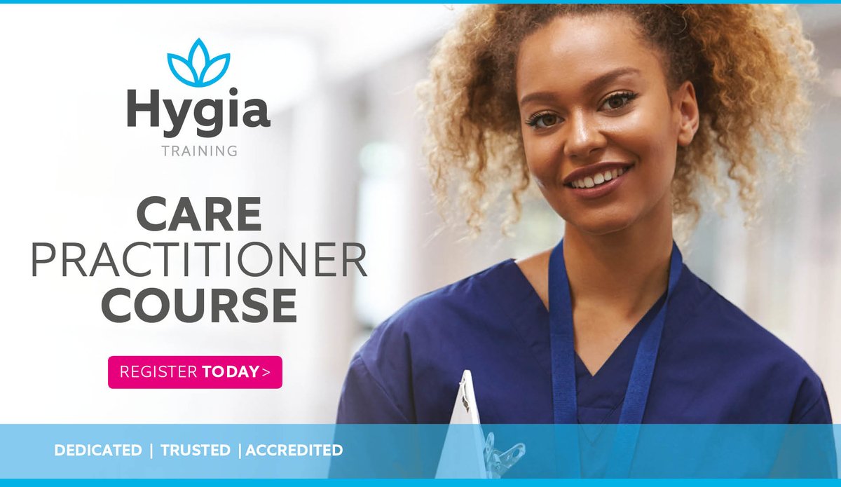 HygiaTraining's tweet photo. Gain more knowledge, skills and prestige in the workplace with a cost-effective career boost. #CarePractitioner is the highest level of #CareAssistant. Register today: https://t.co/e2ssoubxQE #Nursing #Caring #NHS #HealthcareTraining #CareerProgression #Accredited #trainingcourse https://t.co/KaVrlrel16